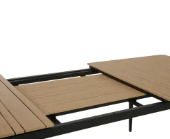 Malmø Sonja Havemøbelsæt til 4 personer - 100x180/235 cm - Mørkegrå