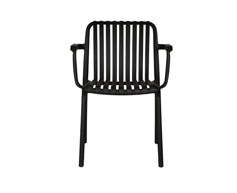 Malmø Sonja Havemøbelsæt til 4 personer - 100x180/235 cm - Mørkegrå