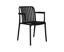 Malmø Sonja Havemøbelsæt til 4 personer - 100x180/235 cm - Mørkegrå