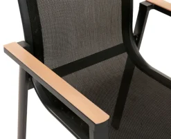 Malmø Stabelstol - Mørkegrå