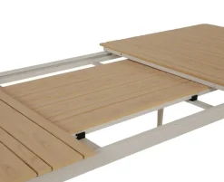 Malmø Udtræksbord 100x180/235 cm - Nonwood / Gråhvid