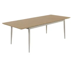 Malmø Udtræksbord 100x180/235 cm - Nonwood / Gråhvid