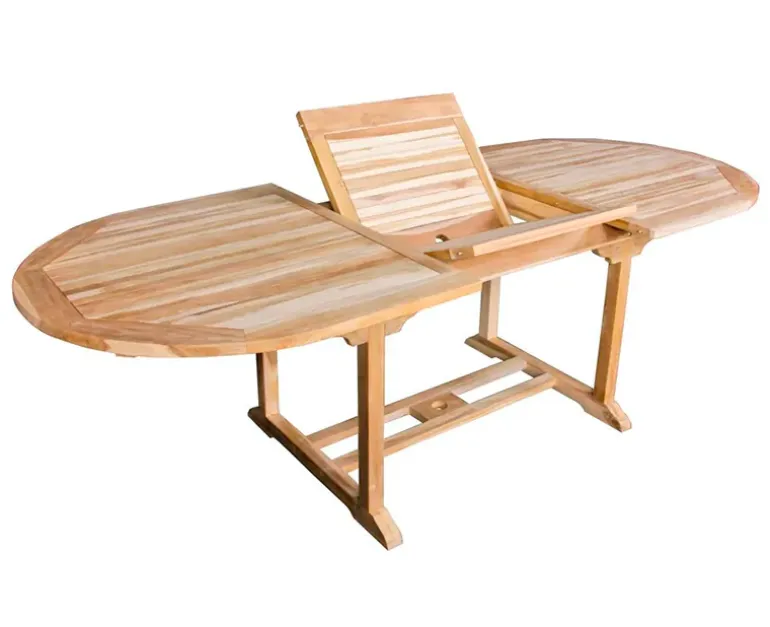 Marina udtræksbord 100x180/240 - Classic Teak