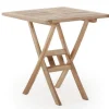 Møen Cafesæt 70x70 - Classic Teak
