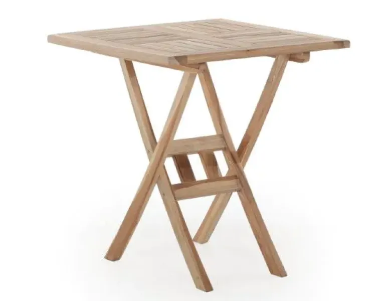 Møen Cafesæt 70x70 - Classic Teak
