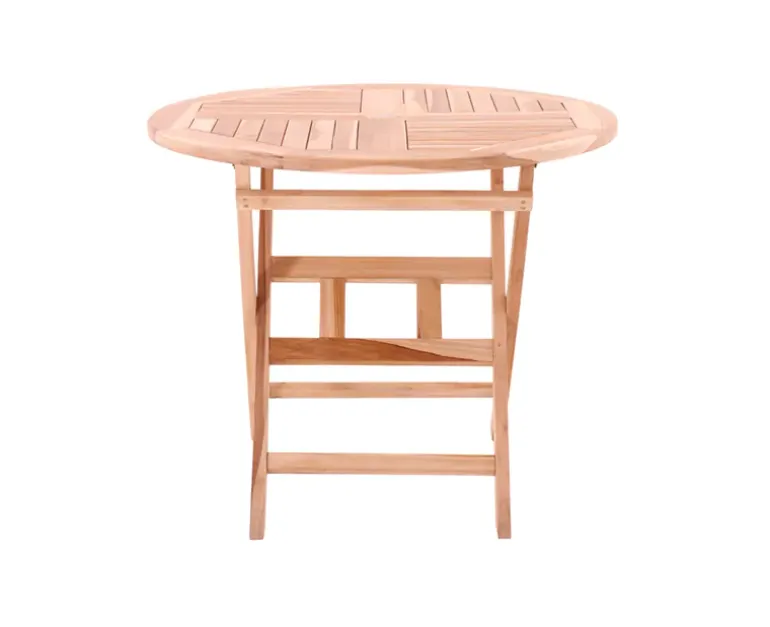 Møen foldebord Ø90 - Classic Teak
