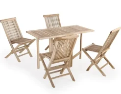 Møen Havemøbelsæt 65x130 - Classic Teak