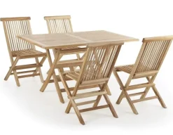Møen Havemøbelsæt 85x135 - Classic Teak