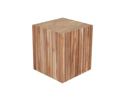 Mynte Sidebord/Skammel 40x40 - Classic Teak