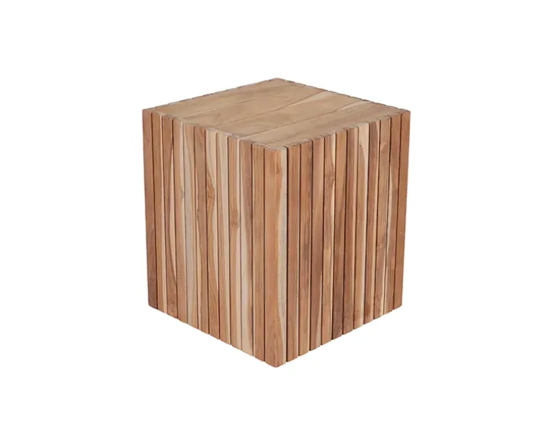 Mynte Sidebord/Skammel 40x40 - Classic Teak