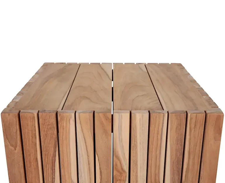 Mynte Sidebord/Skammel 40x40 - Classic Teak