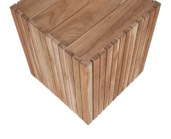 Mynte Sidebord/Skammel 40x40 - Classic Teak