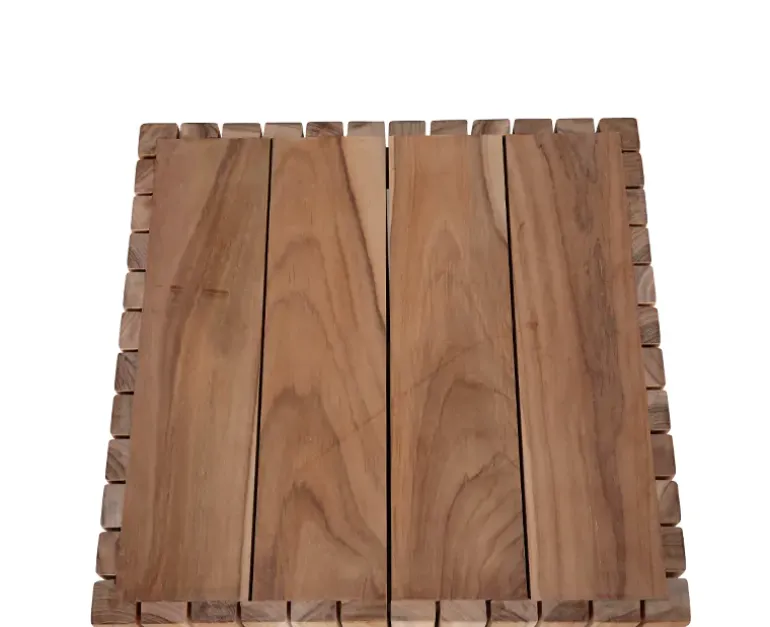 Mynte Sidebord/Skammel 40x40 - Classic Teak