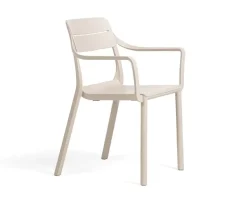 Nardi Cassia Stabelstol med armlæn - Sand
