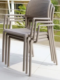 Nardi Clip Bora Cafesæt 80x80 - Latte