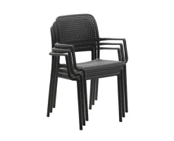 Nardi Clip Bora Cafesæt 70x70 - Antracit