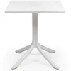 Nardi Clip cafebord 80x80 - Hvid