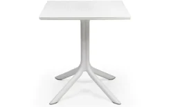 Nardi Clip cafebord 80x80 - Hvid