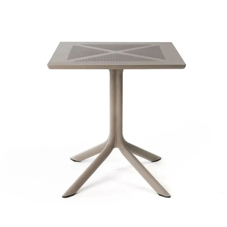 Nardi Clip cafebord 70x70 - Latte