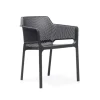 Nardi Clip Net Cafesæt 70x70 - Antracit