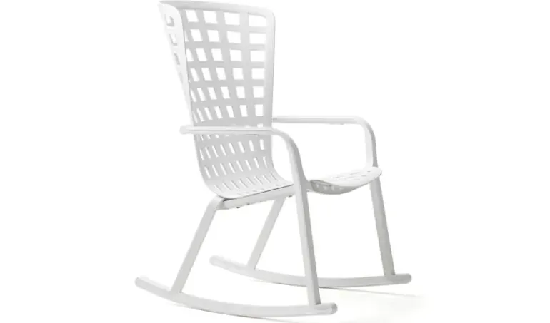 Nardi Folio Relax Gyngestol - Hvid