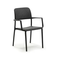 Nardi Libeccio Bora Havemøbelsæt 100x160/220 - Antracit