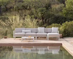 Nardi Maximo Loungebord 80x80 cm - Sand