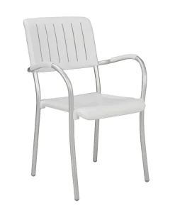 Nardi Musa stabelstol - Hvid