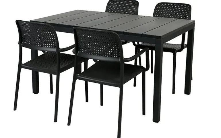 Nardi Rio 140/210 Bora Havemøbelsæt - Antracit