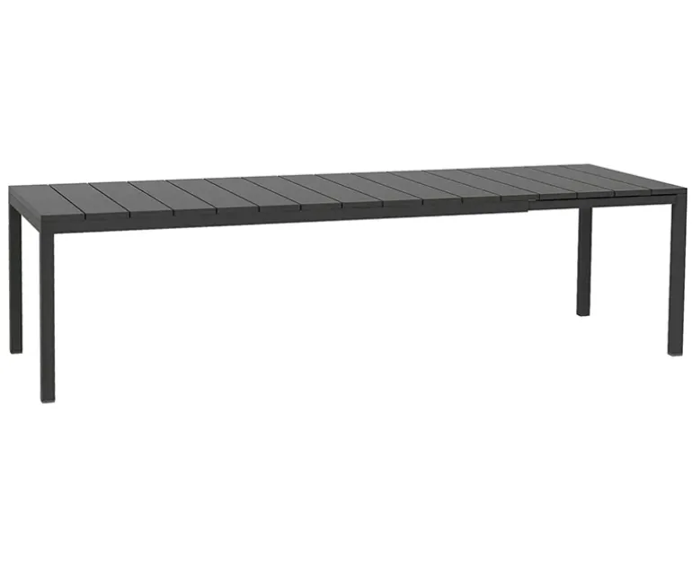 Nardi Rio 280 udtræksbord 100x210/280 - Antracit