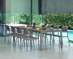 Nardi Rio 280 udtræksbord 100x210/280 - Latte