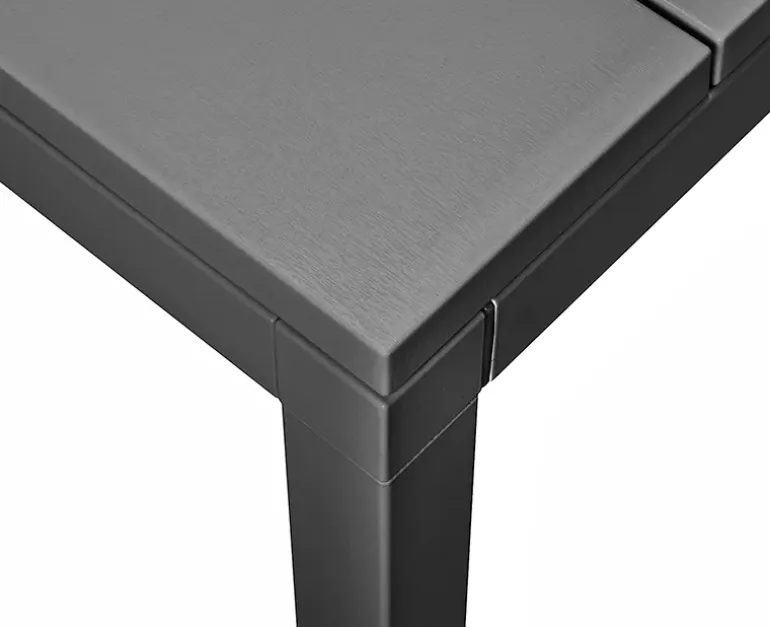 Nardi Rio Tiberina Havemøbelsæt - 85x140/210 - 4 stole - Antracit