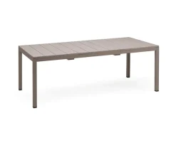 Nardi Rio Tiberina Havemøbelsæt 210/280 - 8 stole - Latte