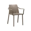 Nardi Rio Tiberina Havemøbelsæt - 100x210/280 - 6 stole - Latte