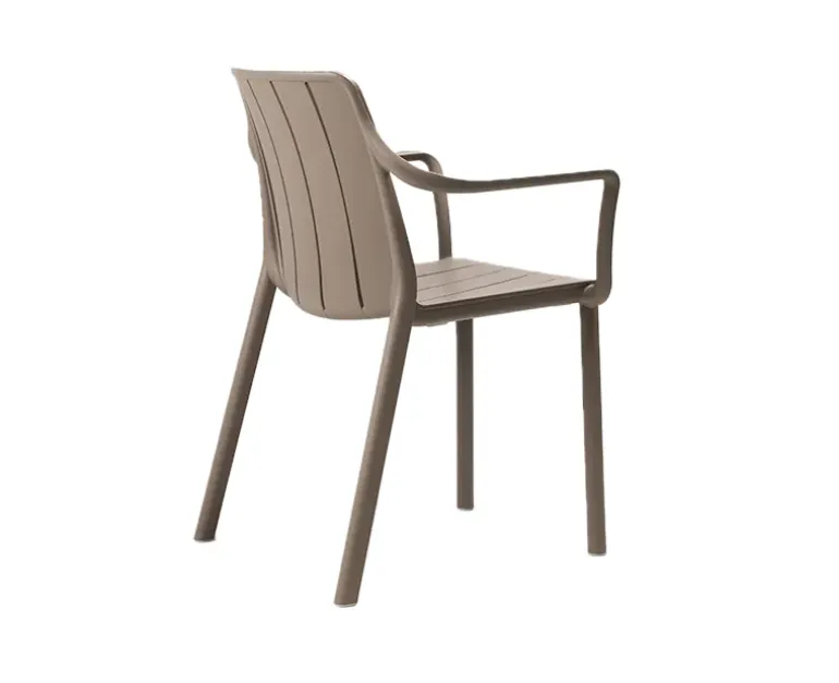 Nardi Tevere Tiberina Havemøbelsæt - 100x210/275 - 8 stole - Sand / Latte