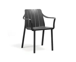 Nardi Tevere Tiberina Havemøbelsæt - 90x147/211 - Antracit