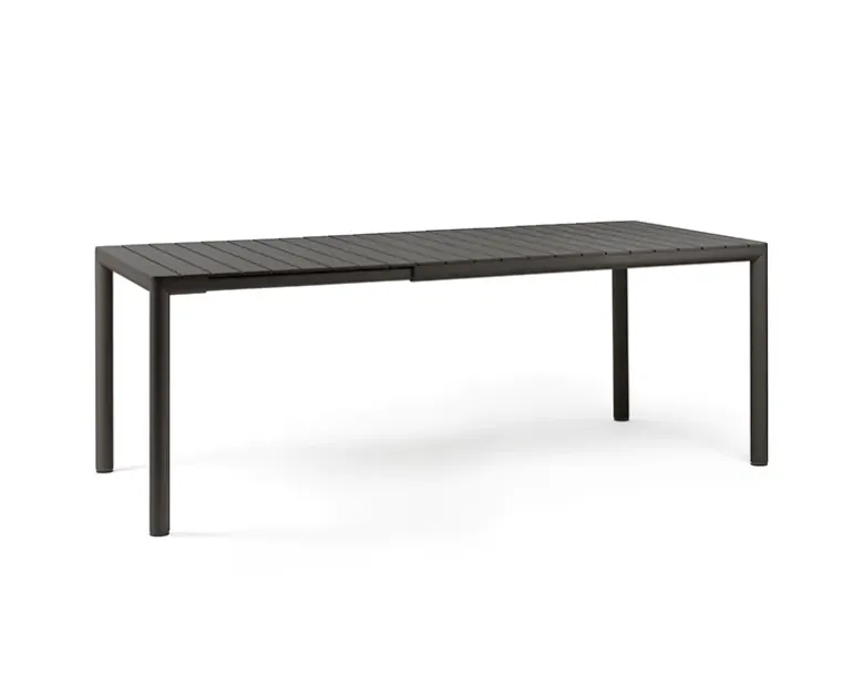 Nardi Tevere udtræksbord 90x147/211 - Antracit