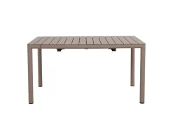 Nardi Tevere udtræksbord 90x147/211 - Latte