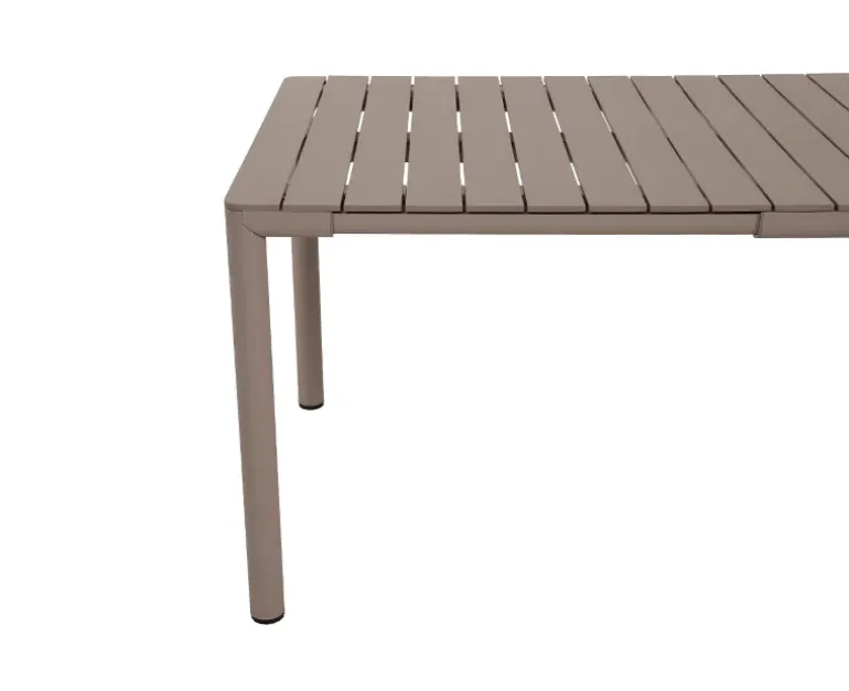 Nardi Tevere udtræksbord 90x147/211 - Latte