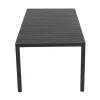 Nardi Tevere udtræksbord 100x210/275 - Antracit