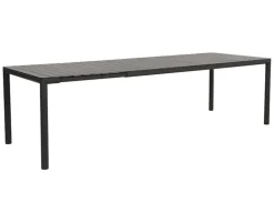Nardi Tevere udtræksbord 100x210/275 - Antracit
