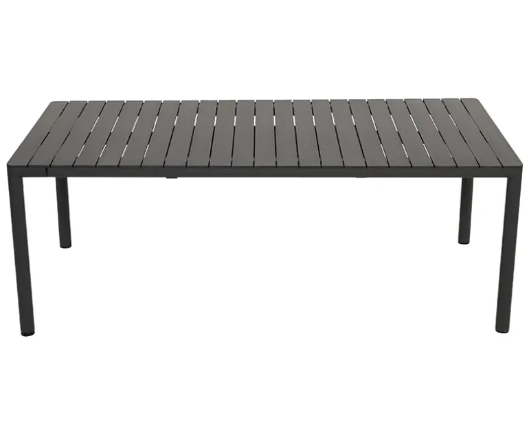 Nardi Tevere udtræksbord 100x210/275 - Antracit