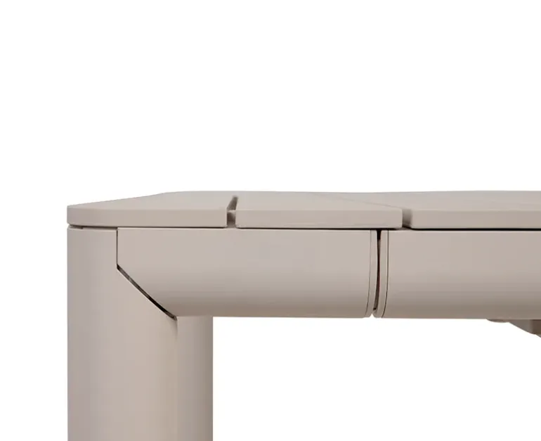 Nardi Tevere udtræksbord 90x147/211 - Sand