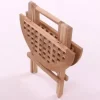 Picnic foldebord Ø50 - Classic Teak