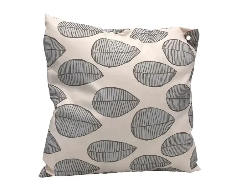 Pyntepude 45x45 cm - Leaf Beige
