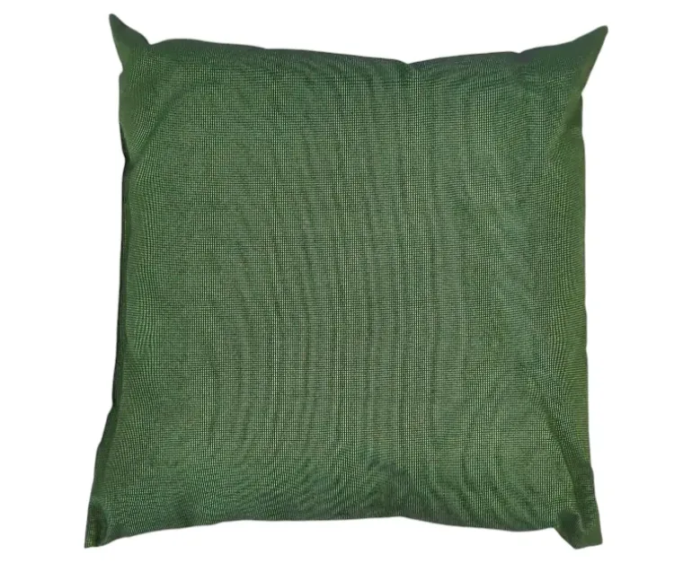 Pyntepude 45x45 Struktur - Grøn/Sort