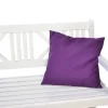 Pyntepude 45x45 Struktur Lilla/Sort