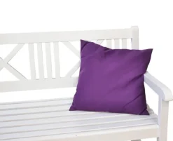 Pyntepude 45x45 Struktur Lilla/Sort