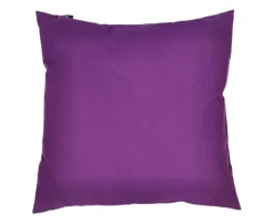Pyntepude 45x45 Struktur Lilla/Sort