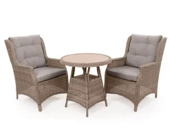 Rio Cafesæt Ø70 inkl. 2 Loungestole m/ EASY DRY hynder - Dusty